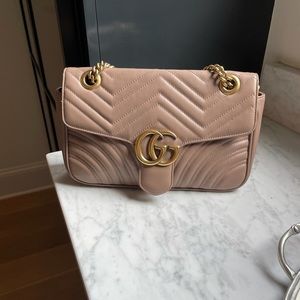 GG Marmont matelasse shoulder bag authentic
